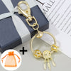 Crown Dream Catcher Charms Keychains For Women Bag Pendant Jewelry Car Key Ring Key Chains