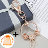 Crown Dream Catcher Charms Keychains For Women Bag Pendant Jewelry Car Key Ring Key Chains