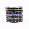 High Quality Men Jewelry Gold 316L Stainless Steel Speed Numerals Bracelet Bangle