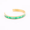 High Quality Men Jewelry Gold 316L Stainless Steel Speed Numerals Bracelet Bangle