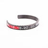 High Quality Men Jewelry Gold 316L Stainless Steel Speed Numerals Bracelet Bangle