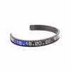 High Quality Men Jewelry Gold 316L Stainless Steel Speed Numerals Bracelet Bangle