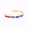 High Quality Men Jewelry Gold 316L Stainless Steel Speed Numerals Bracelet Bangle