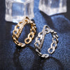 Shiny CZ Open Rings Cool Zircon Crystal Female Resizable Rings Women Party Korean Design Accessoy Jewelry