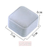 Square Wedding Velvet Earrings Ring Box Amazing Engagement Party Earring Jewelry Display Gift Case 7*7cm