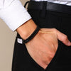 High Quality Stainless Steel Braided Bracelet Bangle Men Hip Hop Party Rock Jewelry