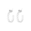 Stainless Steel Earring For Women  Rose Gold Sliver Stars Heart Stud Earring For Girl Jewelry Special offer