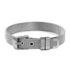 Stainless Steel Mesh Bracelets For Women With DIY Beads Charm Watch Belt Bracelets Bangles As Girls Jewelry Making