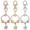 Tree Of Life&amp;Crown Charms Keychains For Women Bag Pendant Jewelry Car Key Ring Key Chains