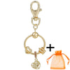 Tree Of Life&amp;Crown Charms Keychains For Women Bag Pendant Jewelry Car Key Ring Key Chains