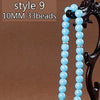 High Quality muslim Tasbih 33 beads lslam prayer beads unakite bracelet with Green Black tassels bracelets