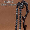High Quality muslim Tasbih 33 beads lslam prayer beads unakite bracelet with Green Black tassels bracelets