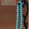 High Quality muslim Tasbih 33 beads lslam prayer beads unakite bracelet with Green Black tassels bracelets