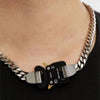High Street ALYX Hero Chain Necklace Men Women Metal Buckle 1017 ALYX 9SM Necklace Chain Link Accessories Titanium