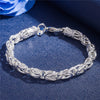 925 sterling silver Bracelet for woman man  Wedding party Christmas Gifts fine Jewelry temperament