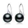 High quality pearl earrings High Luster Pearl jewelry Classic 925 silver earrings for women Party wedding earrings