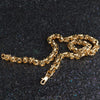 Hip Hop 9MM Mens Gold color Figaro chains 20inches Thick Heavy Long Necklace For women Rapper Hiphop Jewelry Gift
