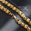 Hip Hop 9MM Mens Gold color Figaro chains 20inches Thick Heavy Long Necklace For women Rapper Hiphop Jewelry Gift