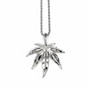 Hip Hop Charm Maple Leaf Necklaces Men Women Weed Herb Chains Hip Hop Jewelry Gifts #274166
