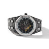 Hip Hop Full Iced Out Men Watches Stainless Steel Mechanical  Rhinestones Quartz Square Wristwatches Business Watch