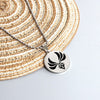 Hip Hop Genshin Impact Eye of God Stainless Steel Necklace Grass Water Wind Thunder Fire Rock Ice Element Cosplay Jewelry Gift