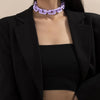 Hip Hop Geometric Acrylic Chains Choker For Women Colorful  Resin Short Collar Necklace Party Gift Accessories