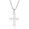 Hip Hop Gold Cross Necklace For Women Men's Jewelry Zircon Cross Pendant AAA Iced out Chain on the neck CZ Egyptian Necklaces