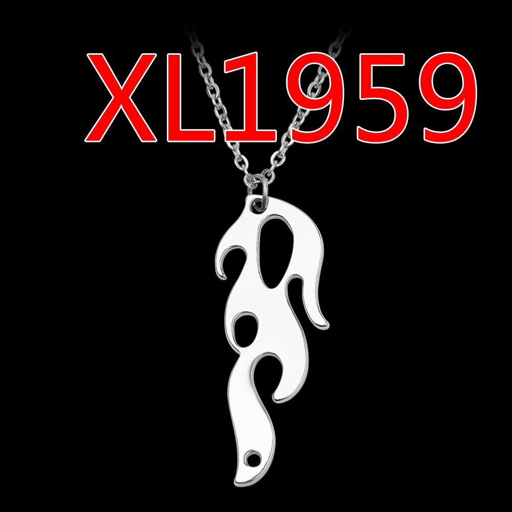 Hip Hop Harajuku Streetwear Flame Necklace Punk Rock Chain Necklaces Gold Color Choker Necklace Adjustable Chain For Unisex