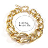 Hip Hop Hyperbole Jewelry Accessories Punk Thick Chain Golden&Silver Color Choker Neck Necklace for Women 2021 Trend
