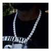 Hip Hop Jewelry 10mm Clustered Iced Out Tennis Necklaces and Bracelets KRKC&CO