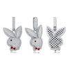 Hip Hop Rabbit Bad Bunny Pendant Micro Pave Cubic Zirconia For Gift 10mm Cuban Chain Can Be Wound