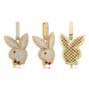 Hip Hop Rabbit Bad Bunny Pendant Micro Pave Cubic Zirconia For Gift 10mm Cuban Chain Can Be Wound