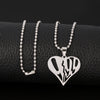 Hip Hop Rapper Juice Wrld 999 Necklace Heart Pendants Necklaces Fans Memorial Jewelry Gifts Man Women Party Accessory