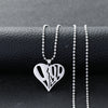 Hip Hop Rapper Juice Wrld 999 Necklace Heart Pendants Necklaces Fans Memorial Jewelry Gifts Man Women Party Accessory