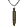 Hip Hop Simple Titanium Astronaut Chrysanthemum Angel Boy Dolphin Guan Gong Brand Bullet Necklace Punk Party Jewelry
