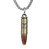 Hip Hop Simple Titanium Astronaut Chrysanthemum Angel Boy Dolphin Guan Gong Brand Bullet Necklace Punk Party Jewelry