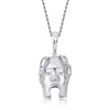 Hip Hop Travis ScottS Rapper Character Avatar Pendants Necklace for Men Rapper Jewelry with 24inch Stainless Steel chain