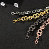 Hip-hop Motorcycle Handcuffs Chain Necklace Choker Charm Male Collar Metal Chain Jewelry Rock Party Accessories Gifts