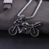 Hip-hop Punk Style Stainless Steel Motorcycle Men's Pendant, The Trend of Giving Bikers Gifts Y2k Accessories