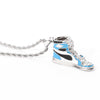 Hip-hop Sneaker Pendant Necklace Mini Cool Collar Male Street Style Rapper Cute Necklace Christmas Gift for Friend