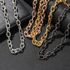 Hip-hop Warp Nail Harajuku Necklace Metal Choker Punk Chain For Man Street Style Street Dance Rock Accessories Friendship Gifts