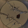 Hip hop unisex spider charm heart pendant necklace chain streetwear jewelry kpop collar gothic choker for man woman gift