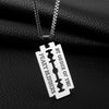 Hiphop Peaky Blinders By Order Of The Peaky Blinders Razor Blade Stainless Steel Pendant Chain Necklaces For Men/Women Jewelry