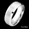 His / Hers Infinity Couple Rings Womens Cubic Zirconia Mens Stainless Steel Anniversary Promise Bridal Engagement Ring Sets