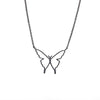 Hollow Butterfly Pendants Necklace for Women Stainless Steel Gold Color Choker Necklaces 2023 Trend Aesthetic Jewelry colliers