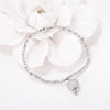 Hollow Diamonds Round Beads Bracelets Party Jewelry Lover Pendant Elastic Rope Bead Chain Woman Bracelets Bangles 2022