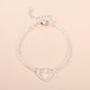 Hollow Heart Women Bracelet Jewellery Simple Bracelets  Bangles Jewelry Wedding Hand Made Classic Alloy Bransolet