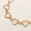 Hollow Korean Sweet Love Heart Choker Necklace Statement Girlfriend Gift Cute Bicolor Necklace Jewelry Collier Femme 2021