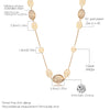 Hollow Oval Flower Pendant Necklaces For Woman Gold Color Long Sweater Chain Necklaces Bohemia Jewelry Accessories Gifts