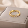 Hollow Stars Rings for Women Stainless Steel Gold Color Geometric Couple Ring 2023 Trend Wedding Aesthetic Jewelry anillos mujer